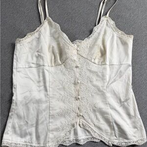 Princess Polly White Lace Camisole